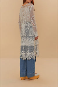DJV_Off White Robes midi - Off White