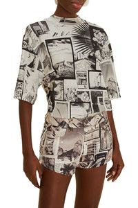 T-shirt Rio en coton - Blanc