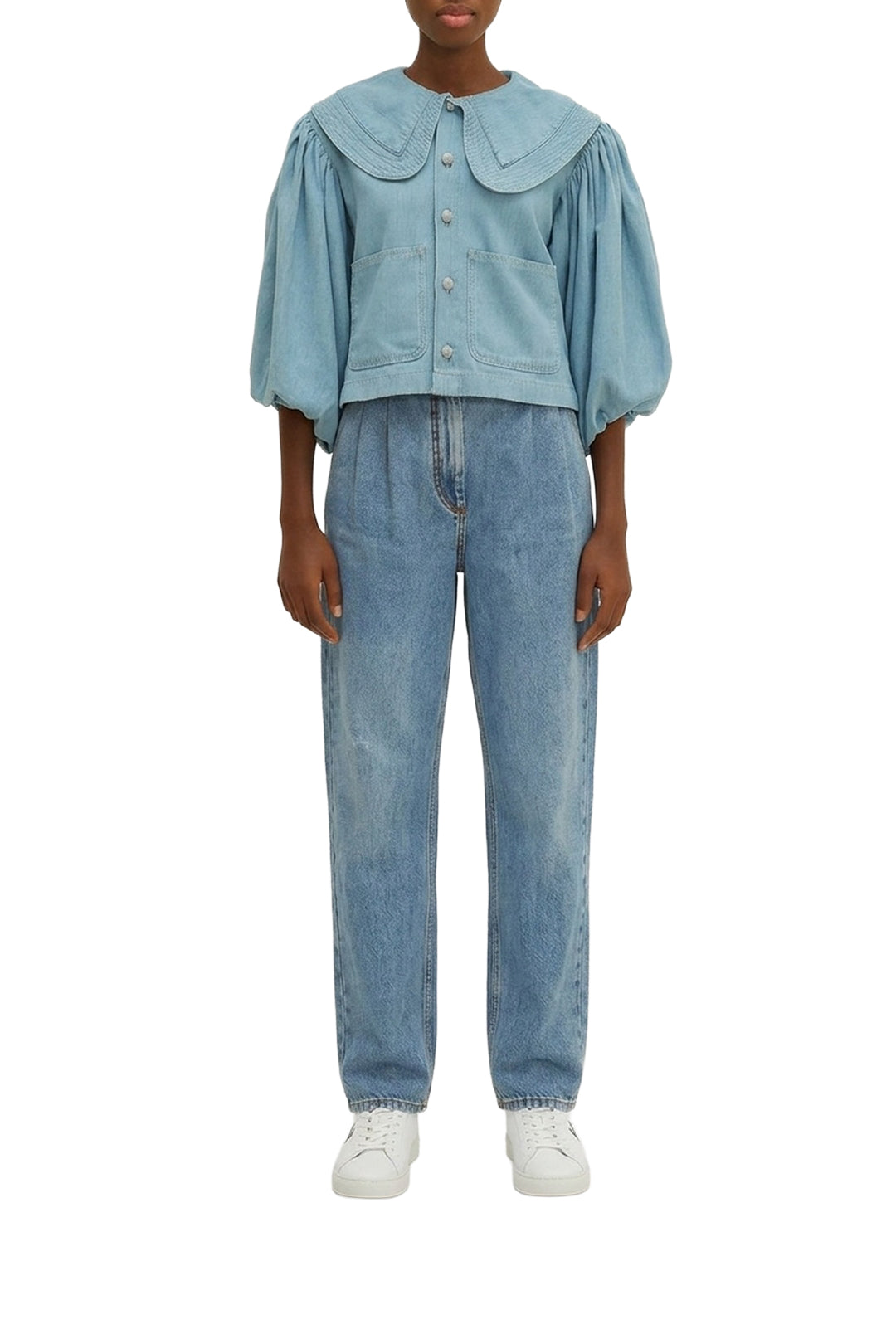 Chemise en denim - Bleu