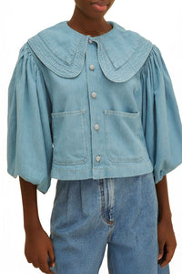 Chemise en denim - Bleu