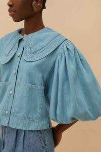 Chemise en denim - Bleu