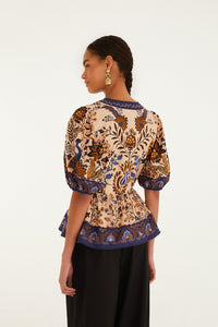 Garden Pink Blouse - Garden Pink