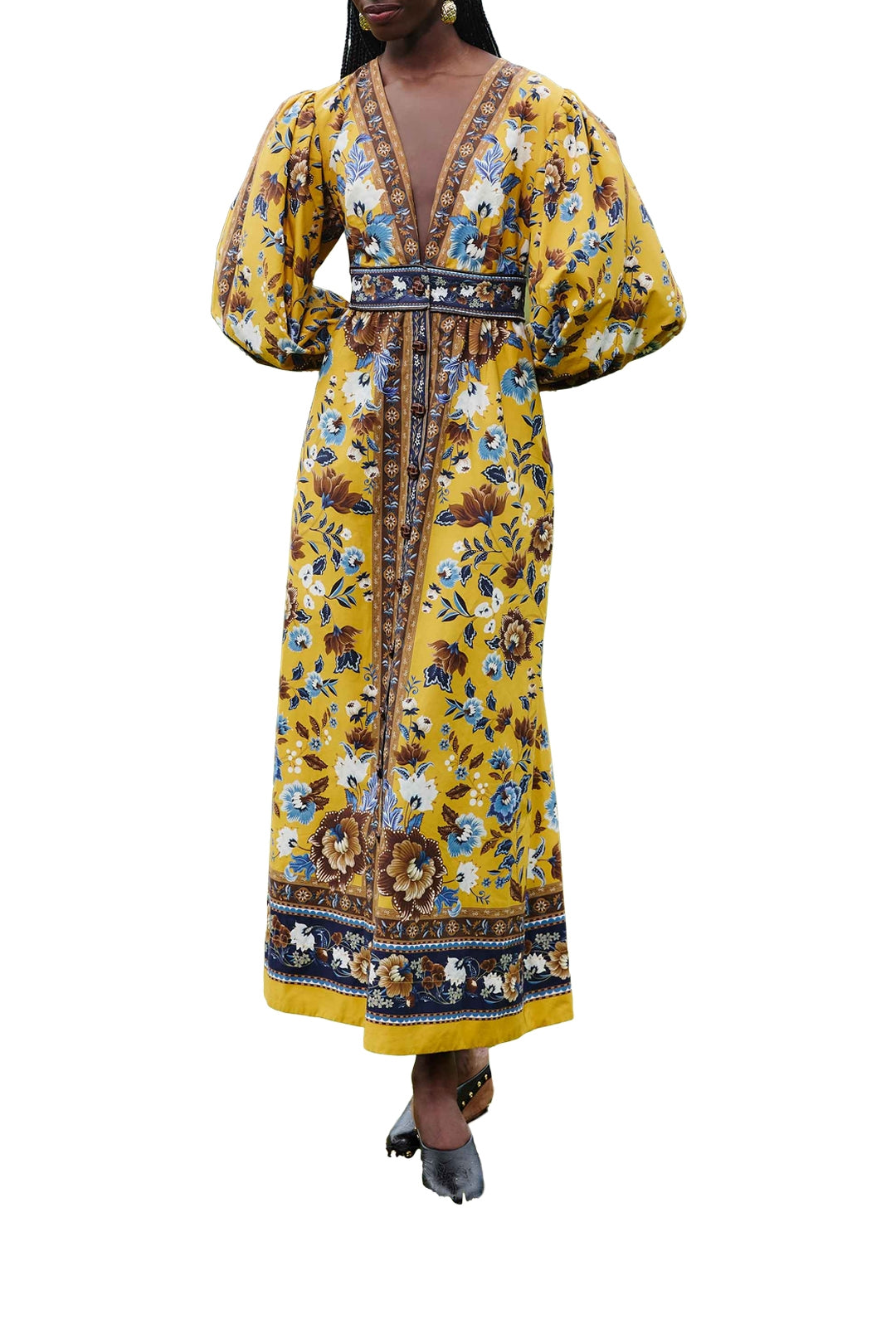 DIFFUSELY2_NEW_Garden Tree Yellow Robes longues - Garden Tree Yellow