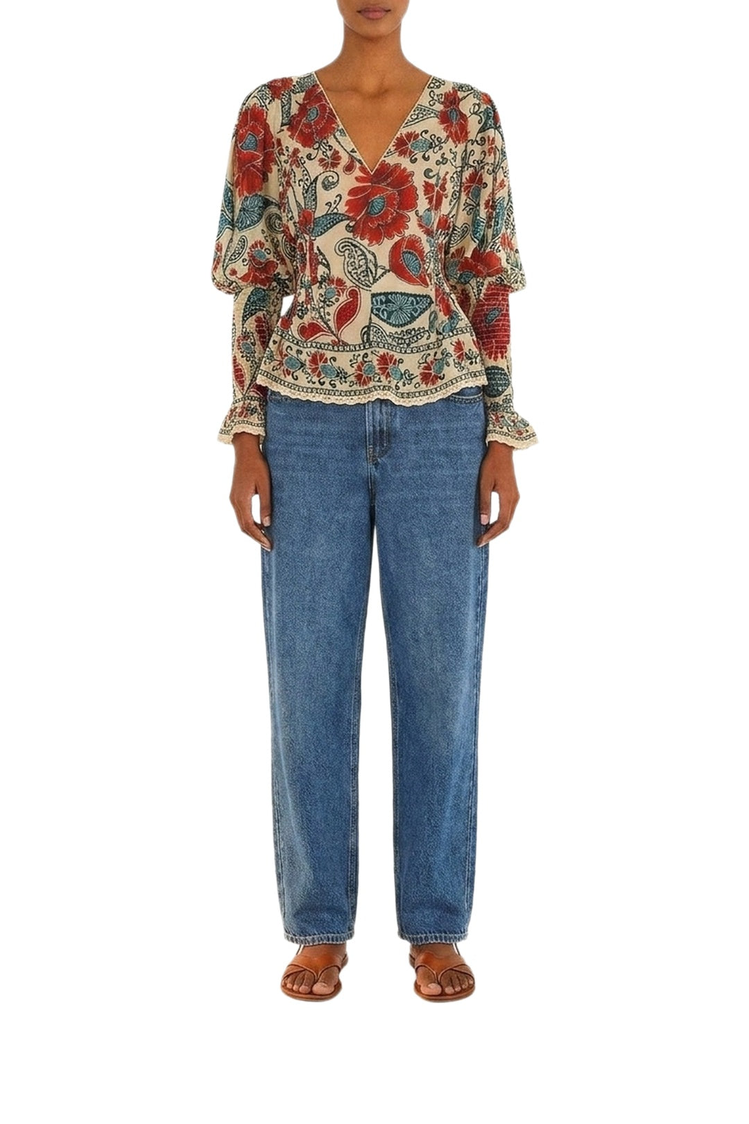 Blouse Francesca - Rose