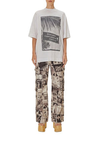 T-shirt Carioca Postcard en coton - Blanc