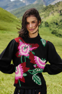 Bold Colorful Flower Maille - Bold Colorful Flower