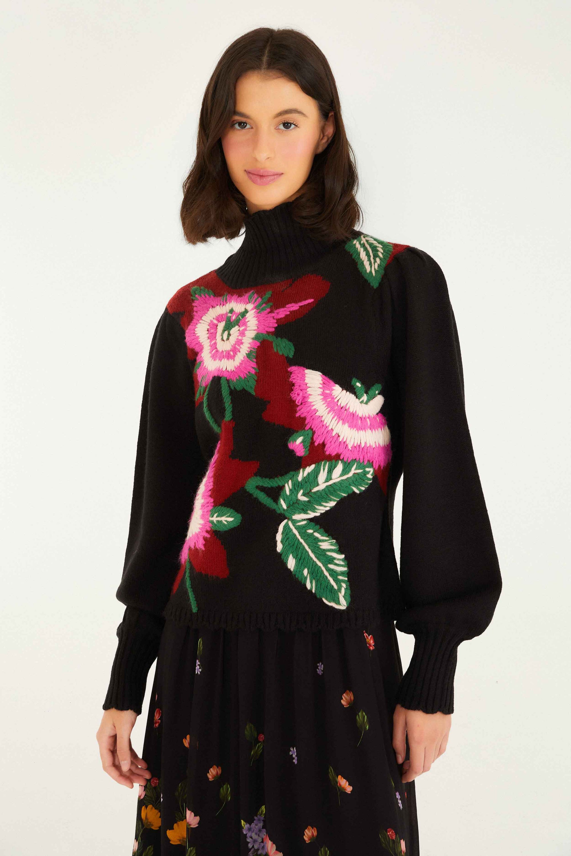 Bold Colorful Flower Maille - Bold Colorful Flower