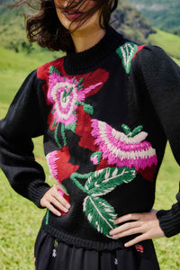 Bold Colorful Flower Maille - Bold Colorful Flower