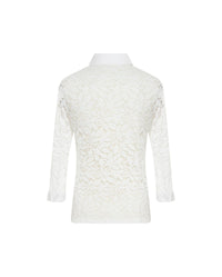 Chemise Meryl en dentelle - Blanc