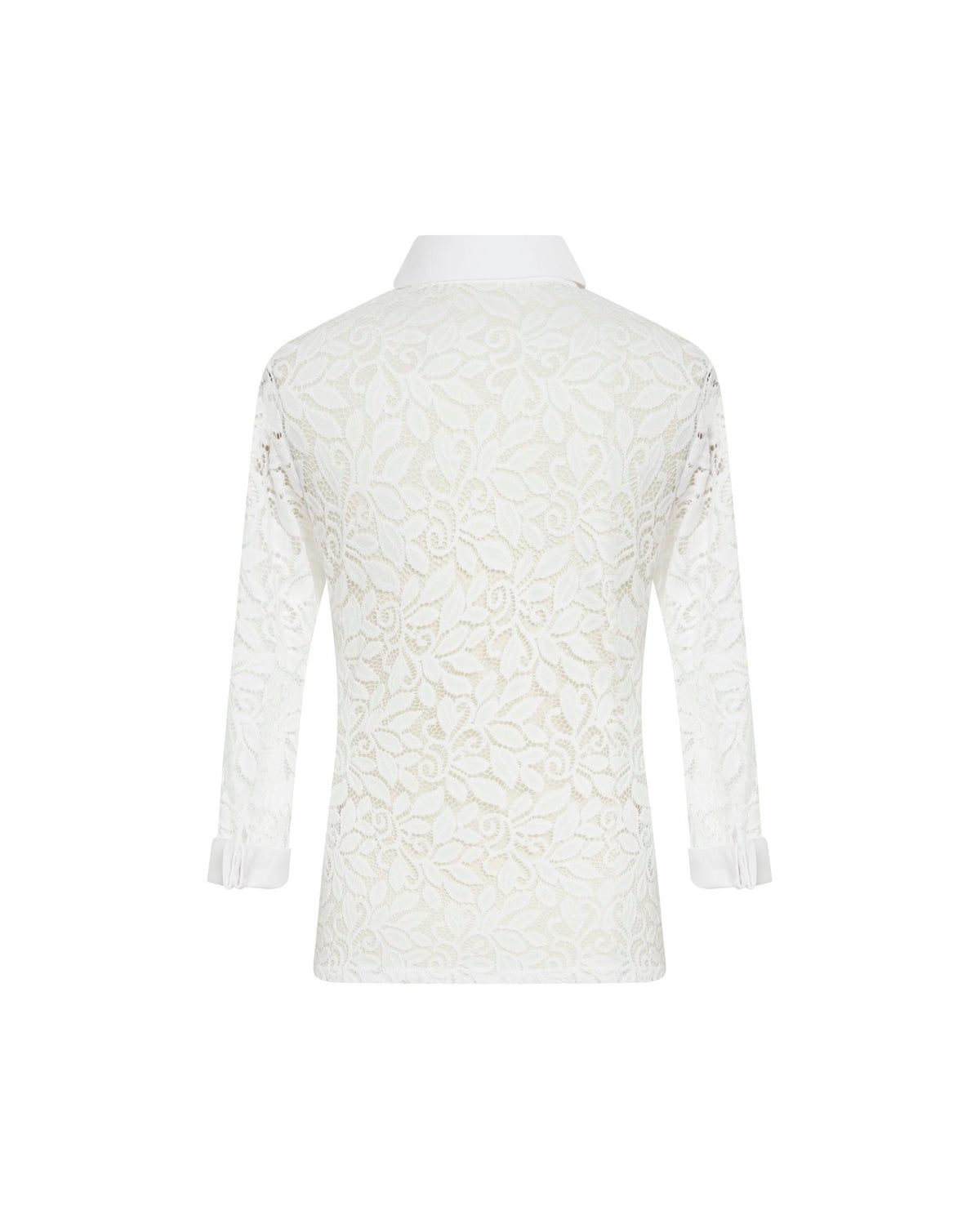 Chemise Meryl en dentelle - Blanc