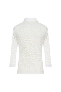 Chemise Meryl en dentelle - White