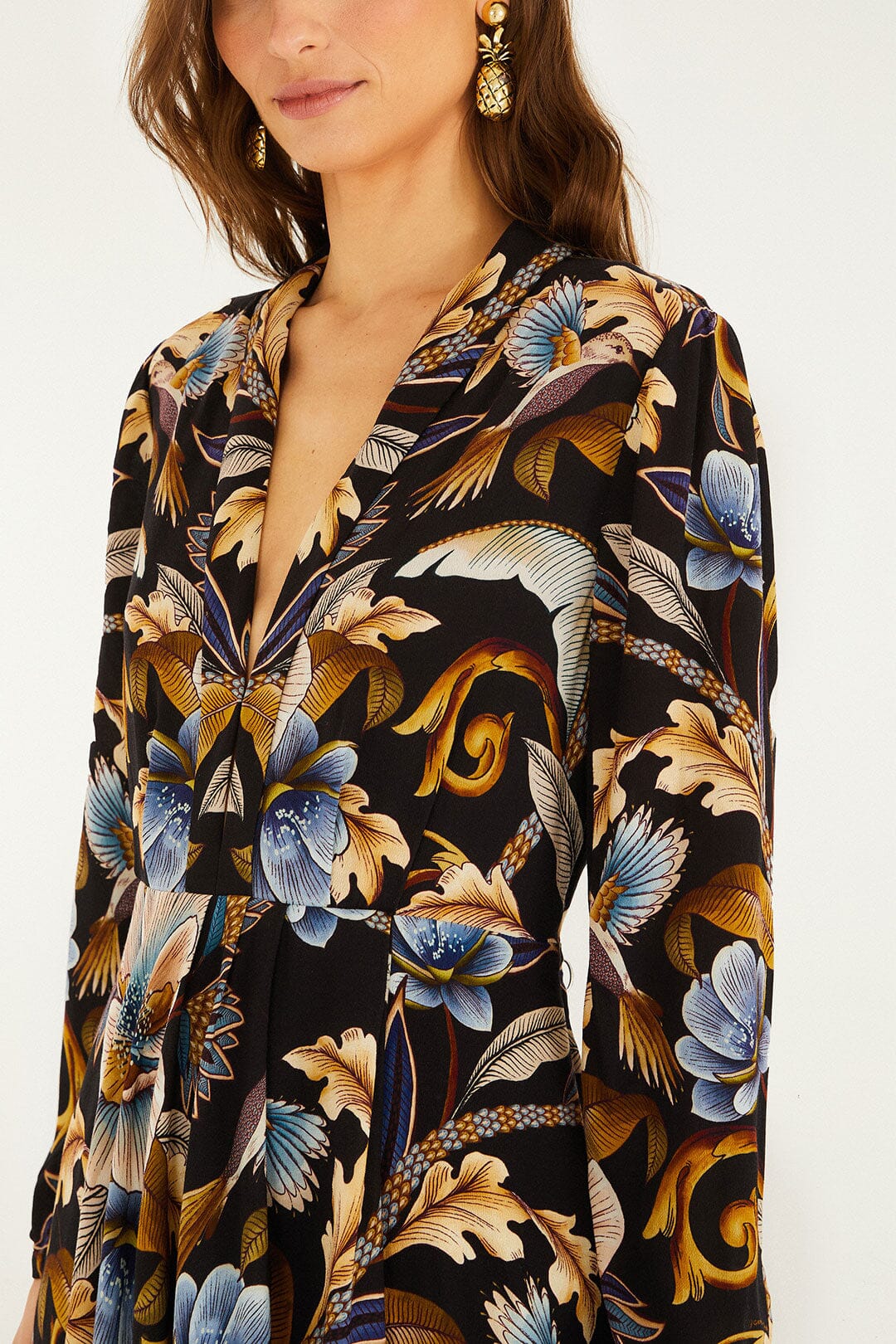 Snake Garden Black Robe longue - Snake Garden Black