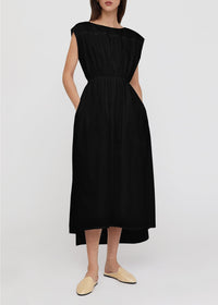 Robe midi sans manches - Black