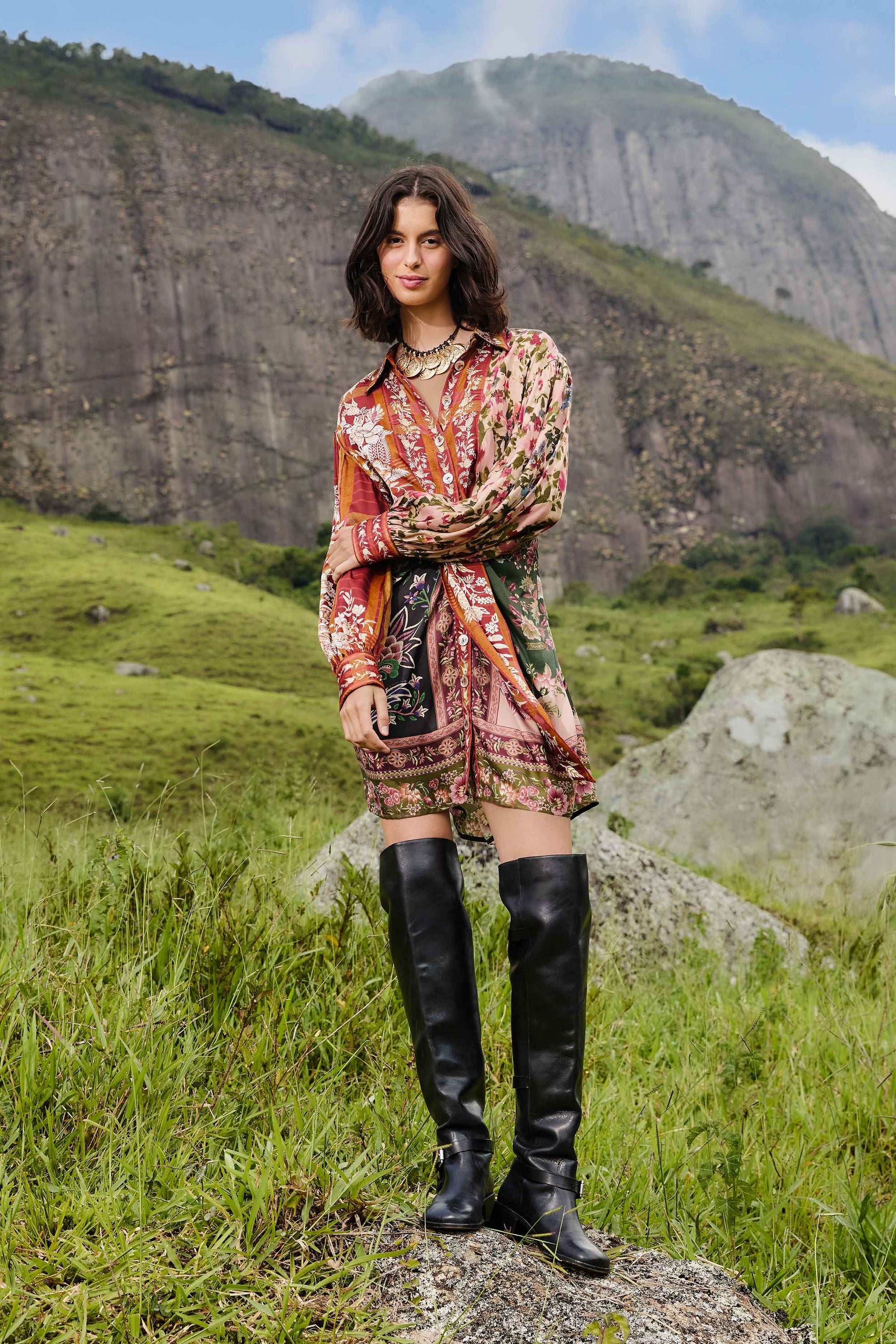 Garden Mix Robe courte - Garden Mix
