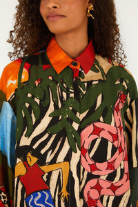 BADVIEW_NEW_Tropical Multicolor Chemise - Tropical Multicolor