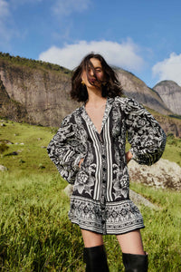Lisbon Black Robe courte - Lisbon Black