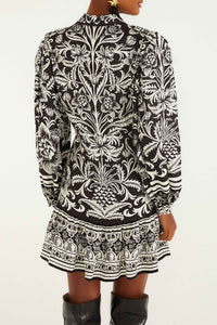 Robe courte Lisbon - Noir