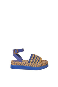 Espadrilles en crochet - Bleu