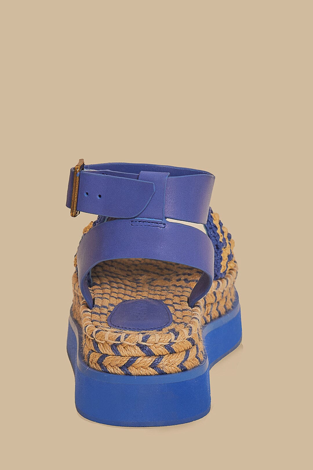 Espadrilles en crochet - Bleu