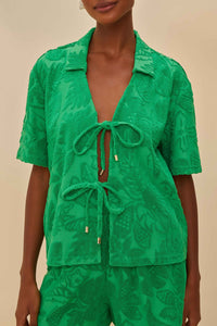Chemise River Nature en serviette - Vert