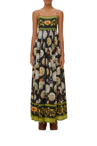 Robe longue Trip Souvenir - Noir