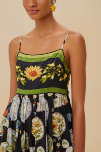 Robe longue Trip Souvenir - Noir