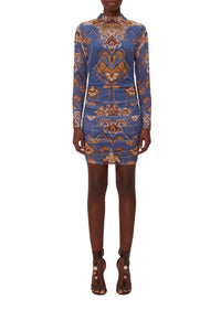 Robe courte Tulle - Bleu