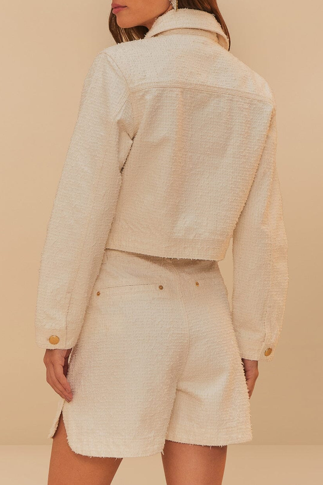 DJV_Off White Jupes & Shorts - Off White