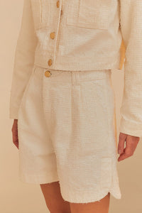 DJV_Off White Jupes & Shorts - Off White