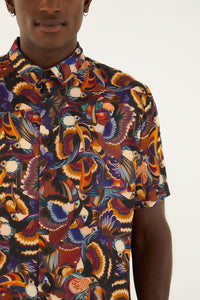 Toucans Multicolor Chemise Homme - Toucans Multicolor