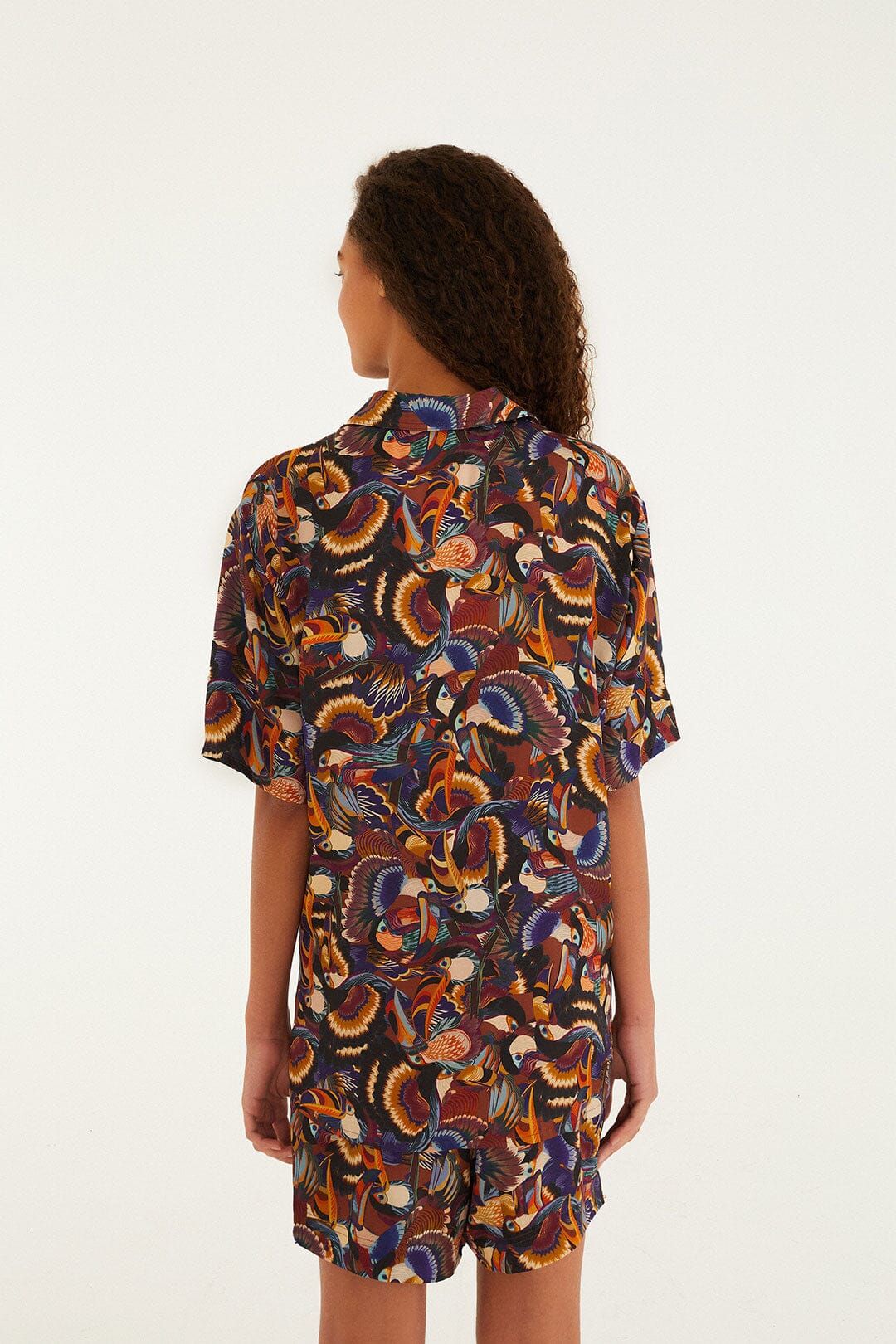 Toucans Multicolor Chemise Homme - Toucans Multicolor