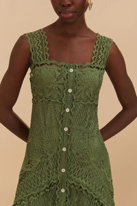 MEDIA OFF LINE_Robe midi Nautical - Vert