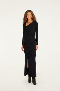 Black Blouse - Black