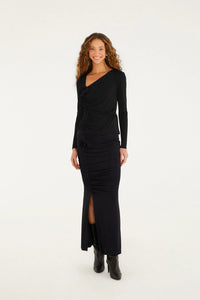 DIFFUSELY_Black Jupe - Black