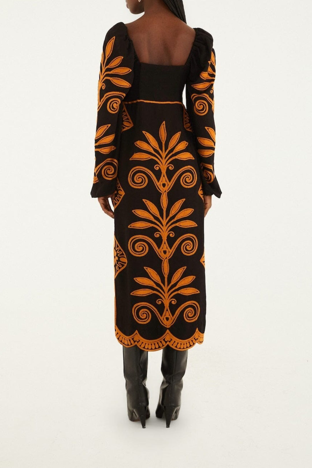Robe midi Cornely Ainika - Noir