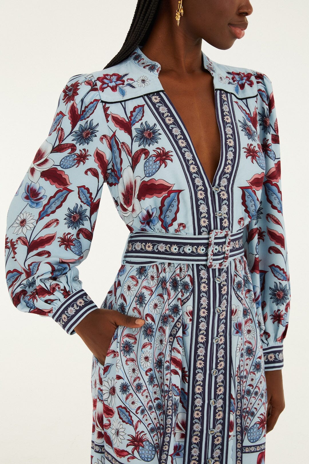 NEW_Marcelle Soft Blue Robe longue - Marcelle Soft Blue