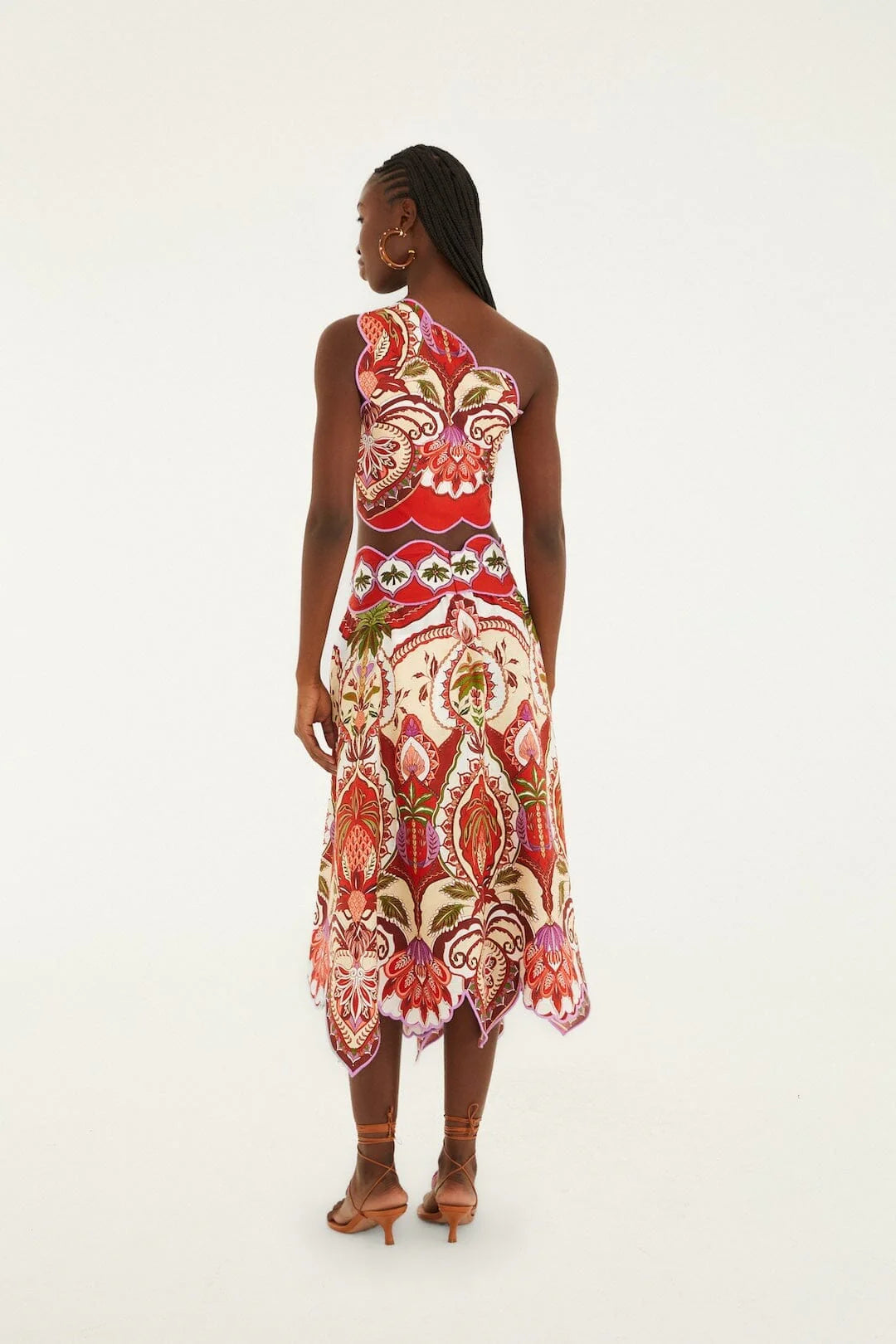 DIFFUSELY_Odara Red Jupe - Odara Red