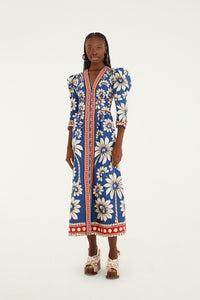 DIFFUSELY_Luna Blue Robe longue - Luna Blue