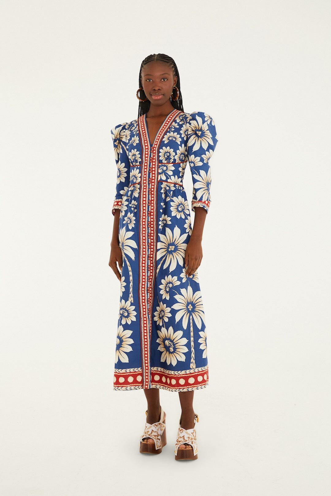 DIFFUSELY_Luna Blue Robe longue - Luna Blue
