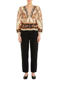 NEW_FELIX_JAMBES_Garden Sand Blouse - Garden Sand