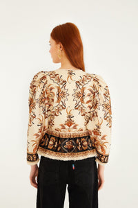 Garden Sand Blouse - Garden Sand