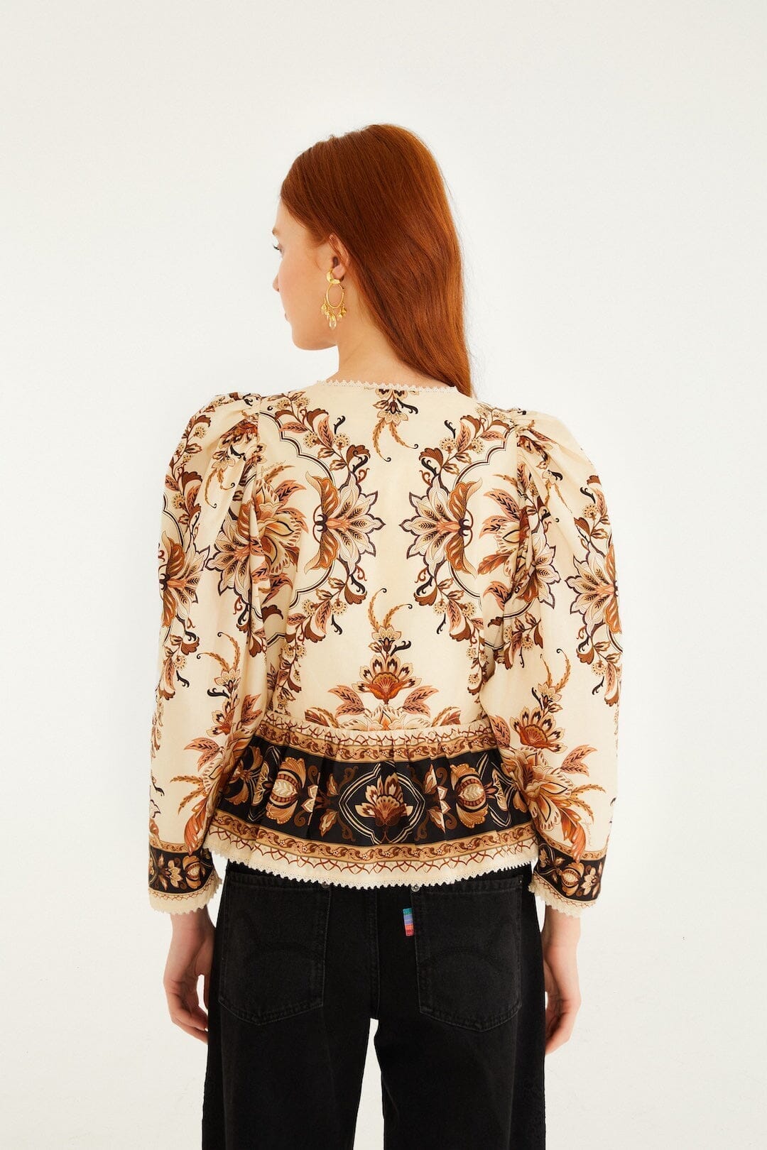 Garden Sand Blouse - Garden Sand