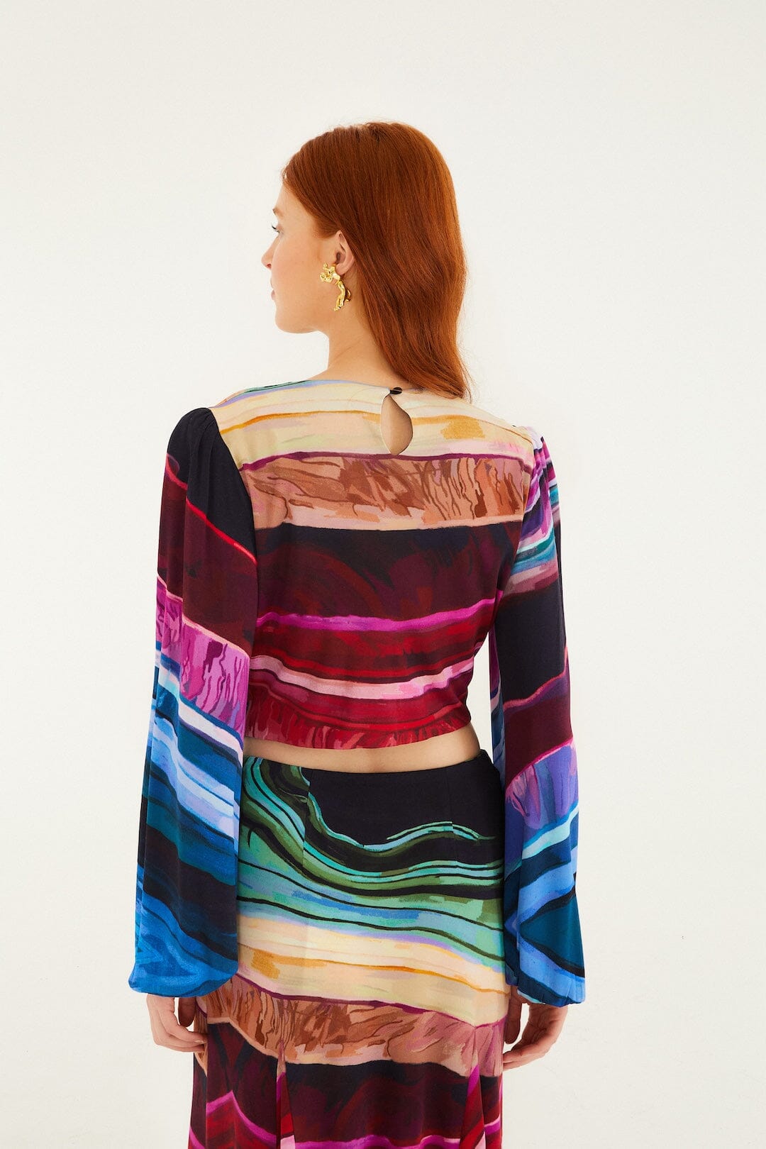 Precious Gems Multicolor Top manches longues - Precious Gems Multicolor