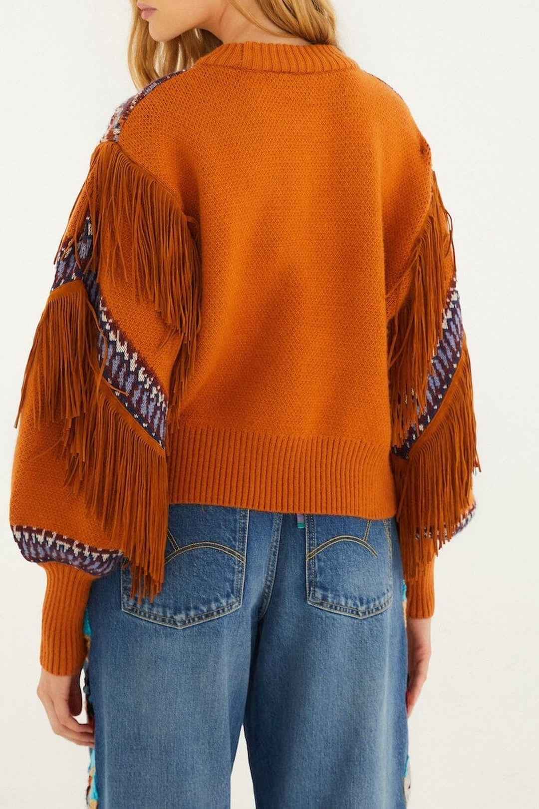 Arabesc knitted jumper - Green