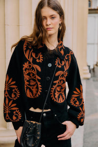 Cornely Black Cardigan - Cornely Black