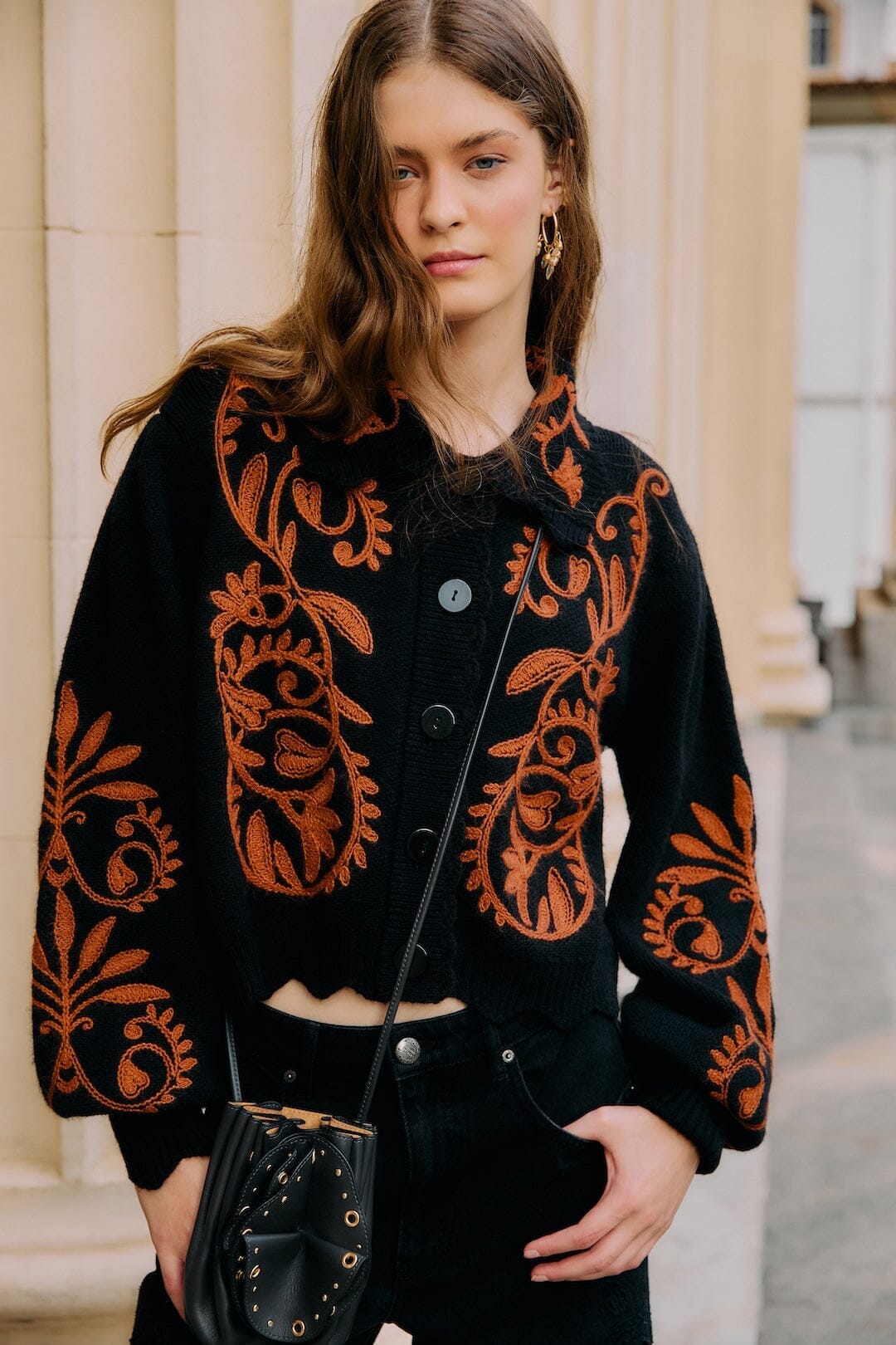 Cornely Black Cardigan - Cornely Black