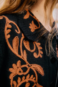 Cornely Black Cardigan - Cornely Black