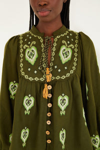 Green Blouse - Green