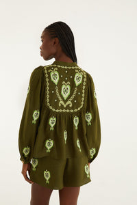 Green Blouse - Green