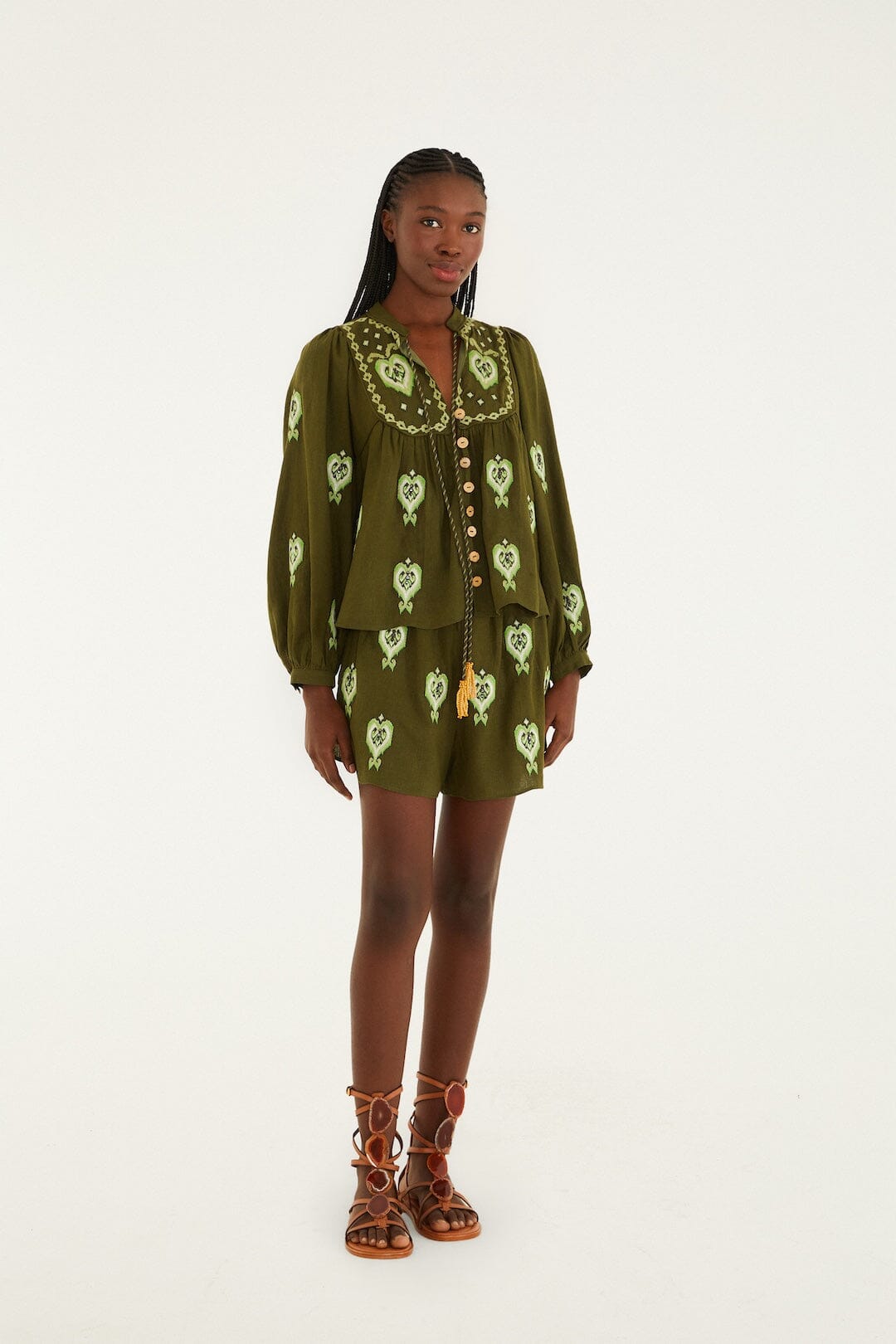 Green Blouse - Green
